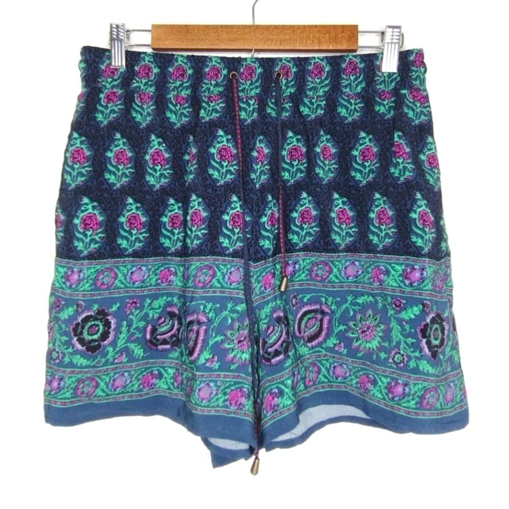 NWT Ettitwa by Anthropologie Boho Paisley Print Shorts